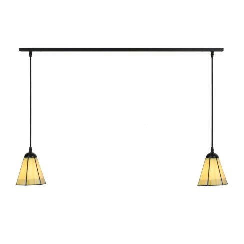 2 x Tiffany Narcissus aan plafondbalk