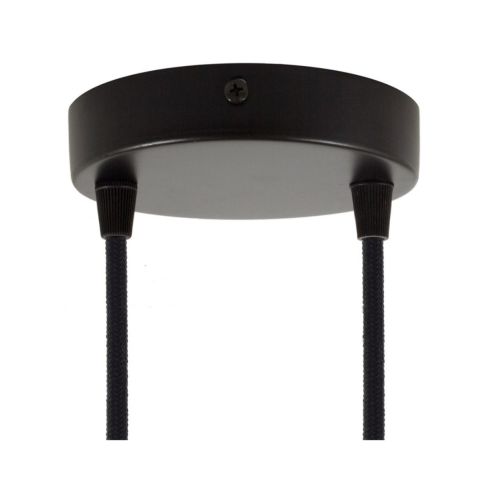 Plafondrozet voor 2 snoeren