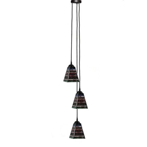 Tiffany Kroonluchter Industrial Small 3 lights