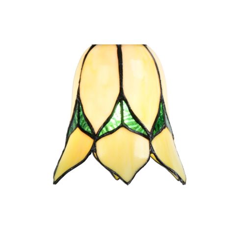 Tiffany Losse Glaskap Lovely Flower Yellow