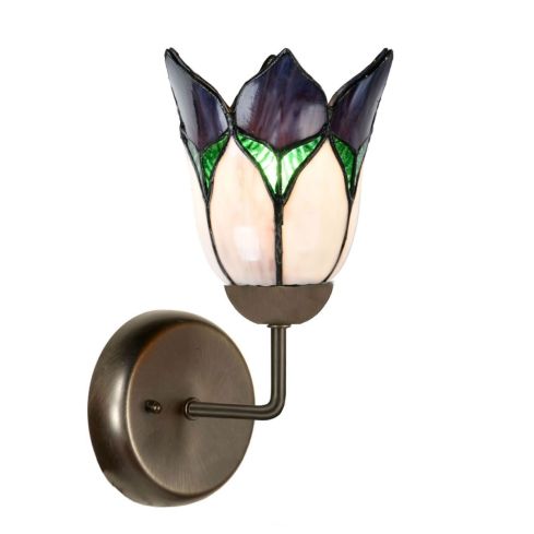 Tiffany Wandarmatuur Lovely Flower Purple
