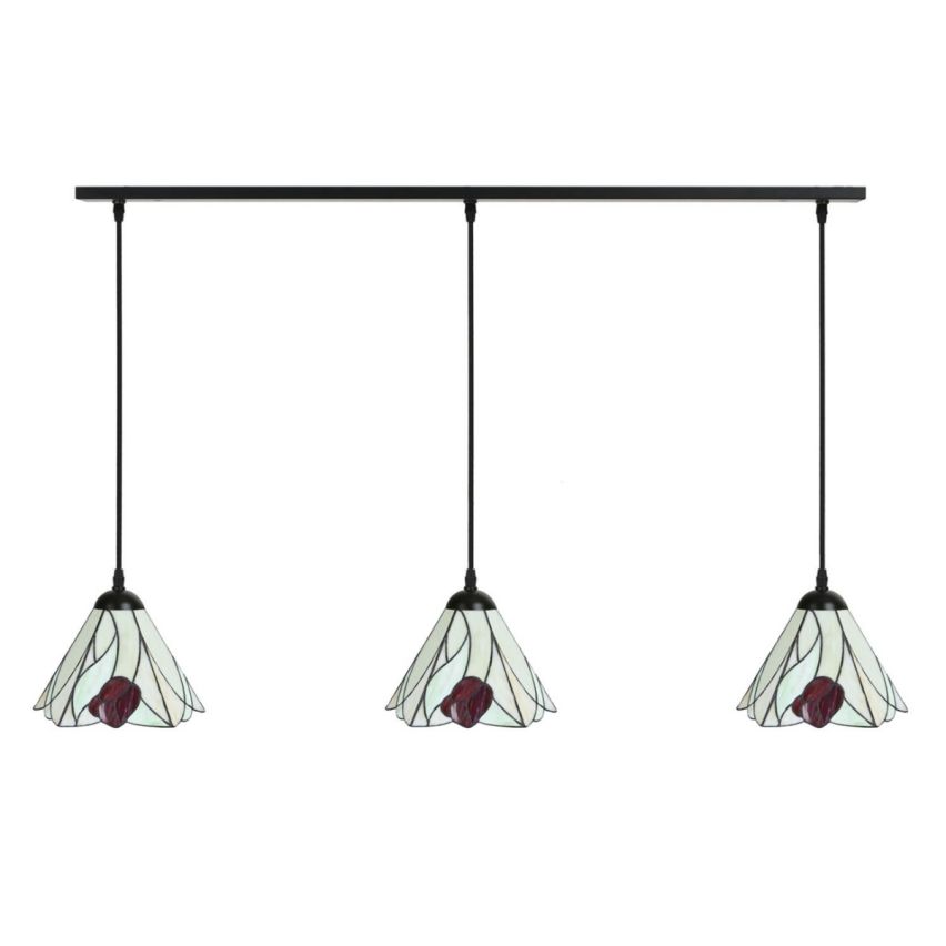 3 x Tiffany Tulip aan plafondbalk