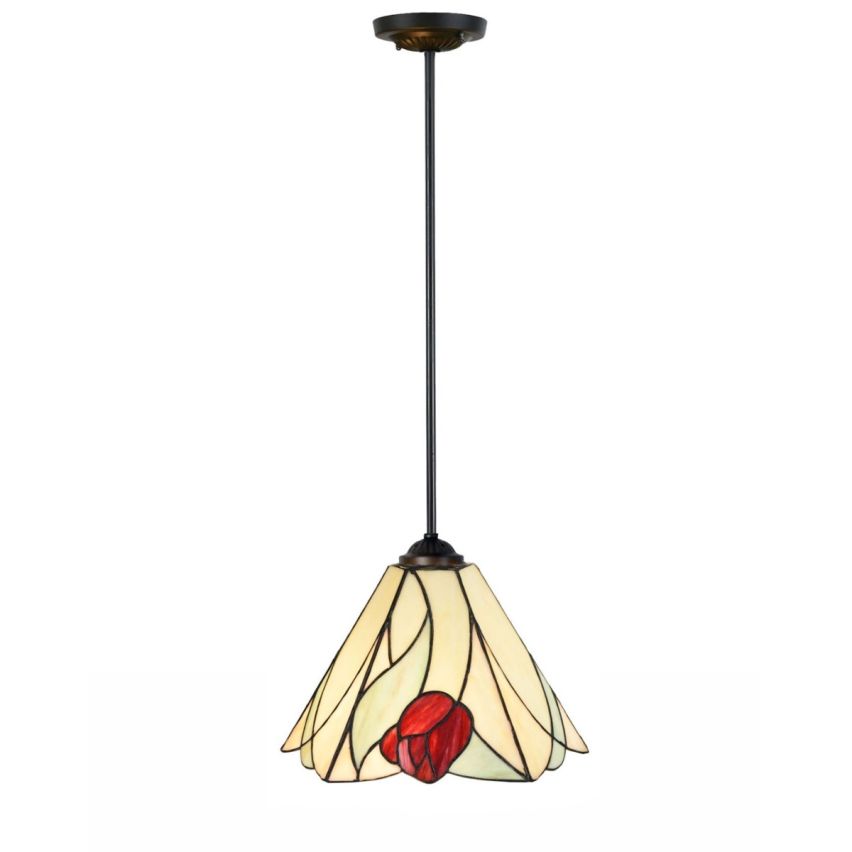 Hanglamp Tiffany Tulip pendant Round