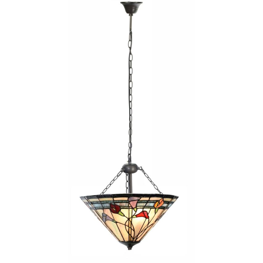 Tiffany Hanglamp Calla met 3 kettingen