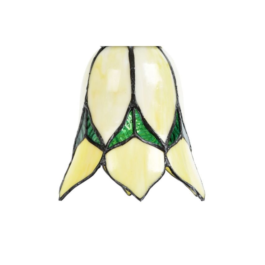 Tiffany Losse Glaskap Lovely Flower Yellow