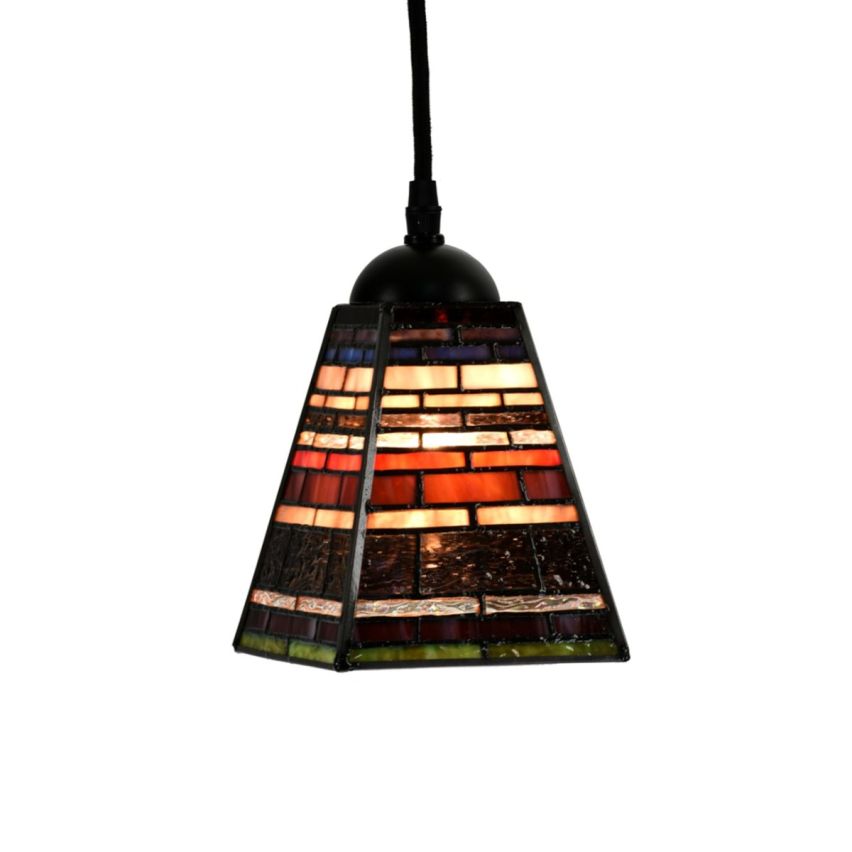 2 x Tiffany Industrial Small aan plafondbalk