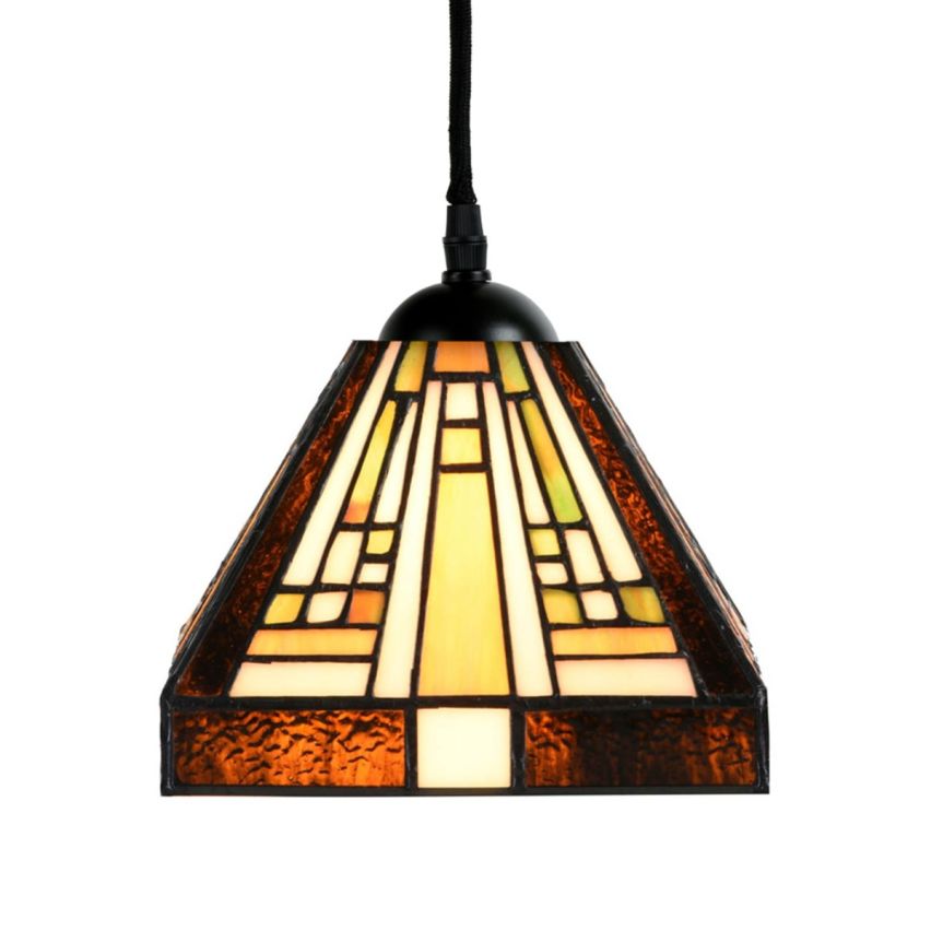 2 x Tiffany Rising Sun Small aan plafondbalk