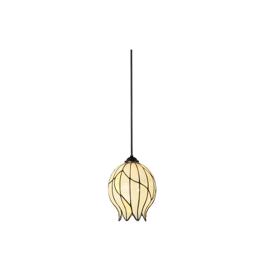 2 x Tiffany Nature Open aan plafondbalk