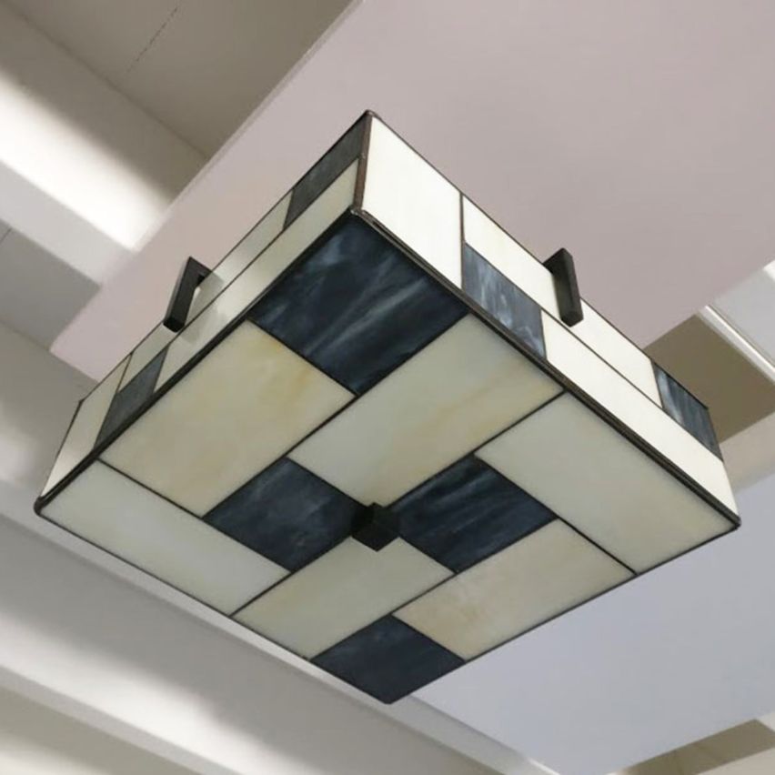 Tiffany Plafonnière Mondriaan