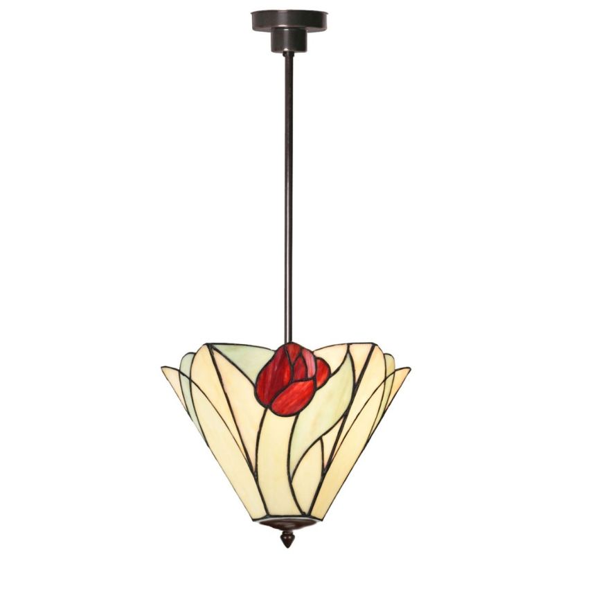 Tiffany Strakke Hanglamp Tulip