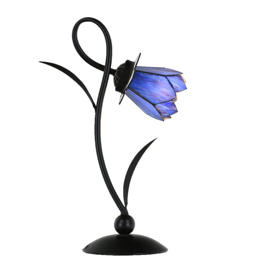  Tiffany Tafellamp Blue Lotus