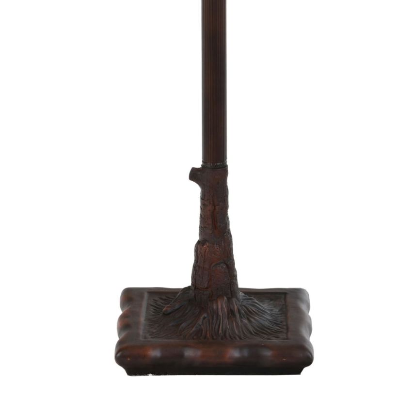 Tiffany Vloerlamp Exotic Maple